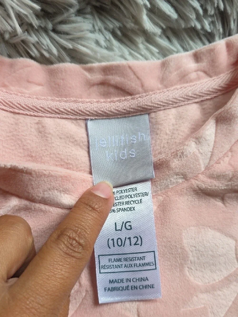 jellifish kids soft pink